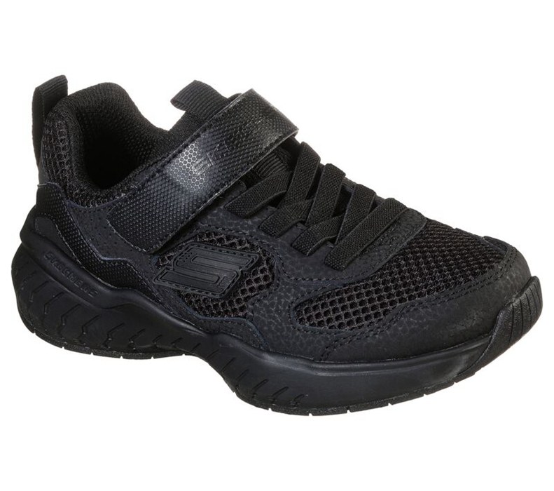 Skechers Pojkar Svarta Sneakers - Power Sonic - Anorzo - Sverige (HTFEU-3795)